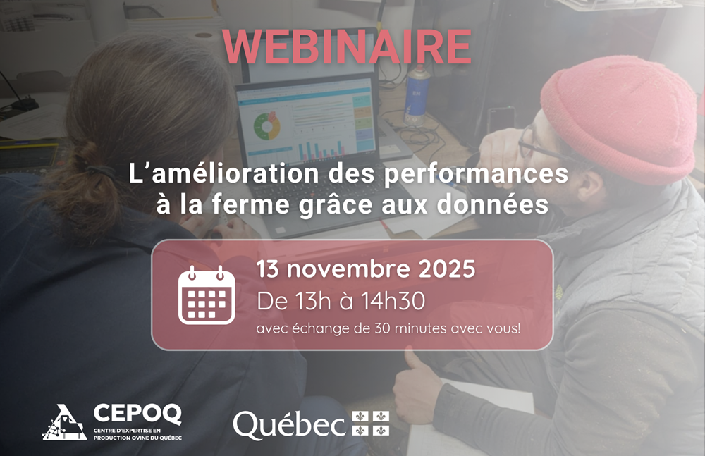 Webinaire sur l’amélioration des performances à la ferme grâce aux données